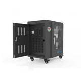 Carro y gabinete de administración de dispositivos portátiles Alcasa PCT01-A20S Libera installazione Nero 