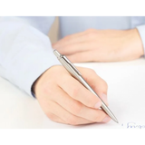 PARKER JOTTER DUO SET CON PENNA A SFERA E PORTAMINE IN ACCIAIO CON FINITURE CROMATE INCHIOSTRO BLU CONFEZIONE REGALO