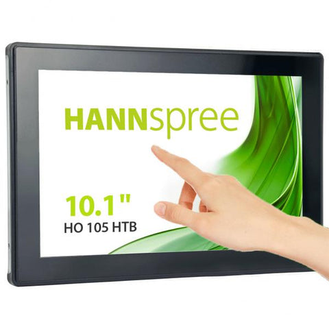 Hannspree Open Frame HO 105 HTB Pannello piatto per segnaletica digitale 25,6 cm (10.1") LCD 350 cd/m HD Nero Touch screen