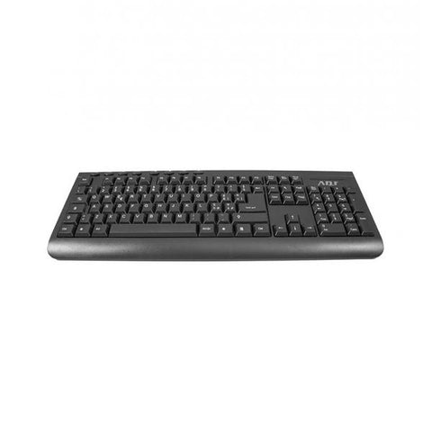 KIT DE TECLADO AJUSTABLE + RATÓN USB 3D EVO NEGRO PURO