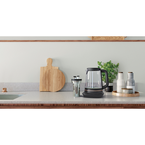 Electrolux E7GK1-8BP bollitore elettrico 1,7 L 2000 W Nero, Rame
