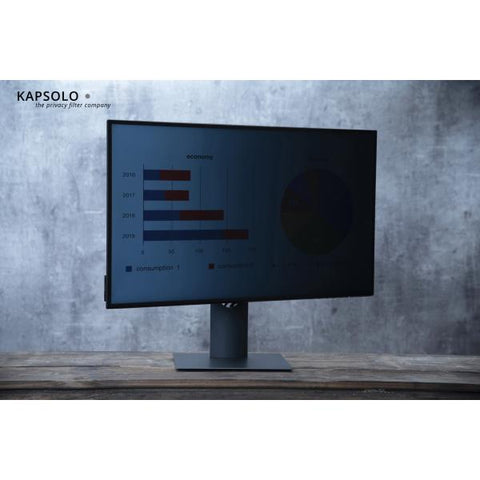 KAPSOLO 2-Way Filtro adesivo per schermo Plug in 51,05cm [20,1] Wide 16:10 (2-Way Plug In Privacy 51,05Cm - [20,1] Wide 16:10 20.1 3H - Warranty: 12M)