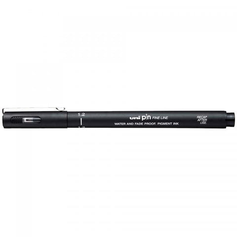 OSAMA PIN FINELINER MARCATORE A PENNA PUNTA AD AGO 1.2 mm NERO CONF 12 Pz.