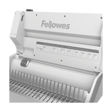 Fellowes lowes Lyra 3 in 1 Binding Centre DD 300 fogli Grigio, Bianco
