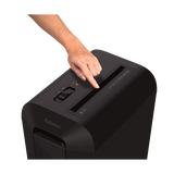 Fellowes LX65 distruggi documenti Triturazione incrociata 4 cm Nero