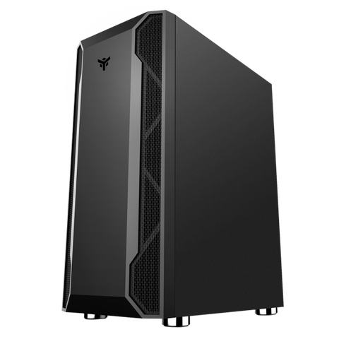 ITEK VERTIBRA X210 CASE MIDDLE TOWER GAMING ATX MICRO ATX MINI-ITX PANNELLO LATERALE IN VETRO TEMPERATO 2xUSB 3.0 1x12CM VENTOLA ARGB BLACK