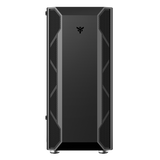 ITEK VERTIBRA X210 CASE MIDDLE TOWER GAMING ATX MICRO ATX MINI-ITX PANNELLO LATERALE IN VETRO TEMPERATO 2xUSB 3.0 1x12CM VENTOLA ARGB BLACK