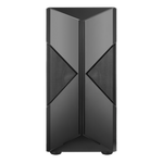 ITEK SPACIRC XO MIDDLE TOWER GAMING ATX MICRO ATX MINI-ITX PANNELLO LATERALE IN VETRO TEMPERATO FRONTALE ABS E TRAFORATO 2xUSB 3.0 2x12CM VENTOLE ARGB BLACK