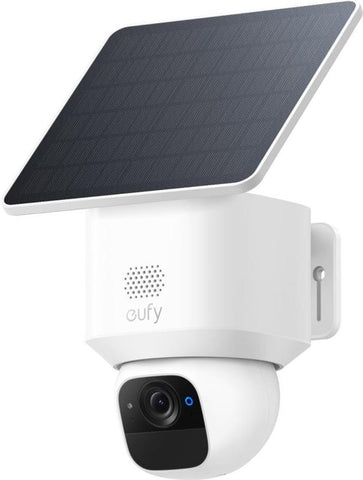 eufy SoloCam E30 - Netzwerk-berwachungskamera - schwenken / neigen - Turret - Auenbereich - wetterfest - Farbe (Tag&Nacht) - 2304 x 1296 - 2K - Audio - drahtlos - Wi-Fi - mit Solarpanel (T8171321)