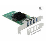DeLOCK 89048 scheda di interfaccia e adattatore USB 3.2 Gen 1 (3.1 Gen 1) Interno