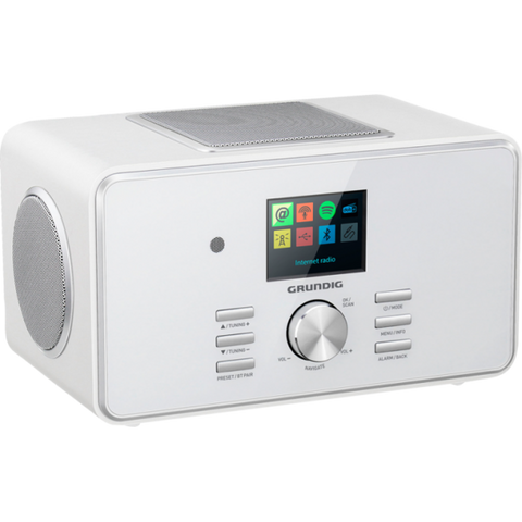 Grundig DTR 6000 X Portatile Analogico e digitale Bianco