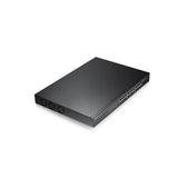 Zyxel GS1900-24HP Gestito Gigabit Ethernet [10/100/1000] 1U Nero (Zyxel GS1900-24HPv2 - Switch - intelligente - 24 x 10/100/1000 [PoE] + 2 x 10/100/1000 - montabile su rack, montaggio a parete - PoE