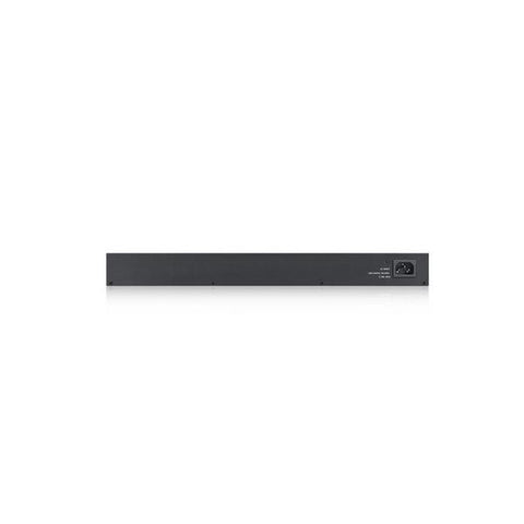 Zyxel GS1900-24HP Gestito Gigabit Ethernet [10/100/1000] 1U Nero (Zyxel GS1900-24HPv2 - Switch - intelligente - 24 x 10/100/1000 [PoE] + 2 x 10/100/1000 - montabile su rack, montaggio a parete - PoE