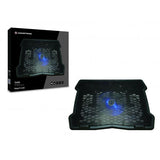 CONCEPTRONIC 1-FAN LAPTOP COOLING PAD PAD DI RAFFREDDAMENTO PER NOTEBOOK FINO A 15.6" 1 VENTOLA NERO