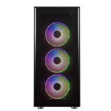 CASE ITEK M.TOWER "VERTIBRA H210" GAMING 2*USB3, 4*12CM FAN ARGB, TRASP WIND, - ITGCAVH210