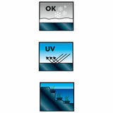 Fodera per laghetto Ubbink AquaLiner PVC 0,5 mm 4 x 4 m