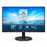 Philips V Line 222V8LA/00 Monitor PC 54,6 cm [21.5] 1920 x 1080 Pixel Full HD LCD Nero (Philips V-line 222V8LA - Monitor a LED - 22 - 1920 x 1080 Full HD [1080p] @ 75 Hz - VA - 250 cd/m? - 3000:1 - 4
