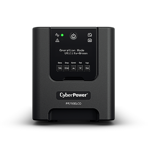 CyberPower PR750ELCDGR gruppo di continuità (UPS) A linea interattiva 0,75 kVA 675 W 4 presa(e) AC