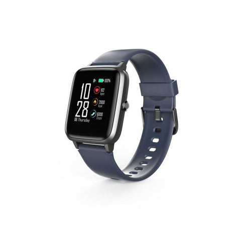 Hama Fit Watch 4900 LCD 3,3 cm (1.3") Braccialetto per rilevamento di attività Nero, Blu IP68