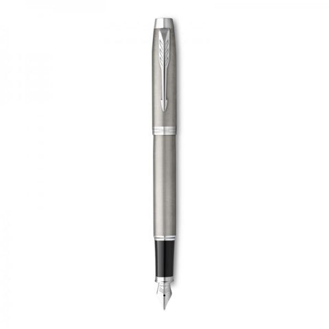 PARKER IM SS CT PENNA STILOGRAFICA PENNINO M FUSTO IN ACCIAIO INCHIOSTRO BLU