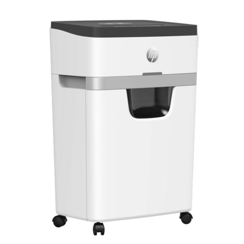HP OneShred 12MC distruggi documenti Taglio a frammenti 65 dB 22 cm Bianco