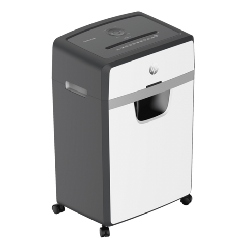 Impresoras de documentos HP OneShred 24CC Etiquetas y partículas 65 dB 22 cm Blanco, Nero 