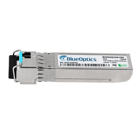 BlueOptics SFP28-25G-BX-D-10KM-CS-BO modulo del ricetrasmettitore di rete Fibra ottica 25000 Mbit/s