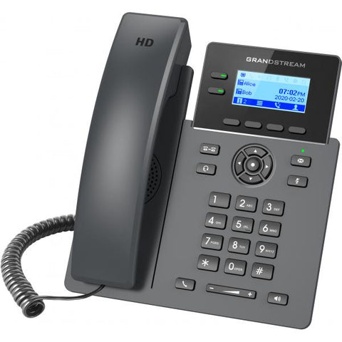 Grandstream Networks GRP2602 telefono IP Nero 2 linee LCD
