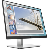 HP E24i G4 E-SERIES 24" LED IPS WUXGA 1920 x 1200 16:10 250 CD/mq 1000:1 5ms USB HDMI VGA DISPLAYPORT NERO ARGENTO