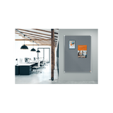 Nobo Premium Plus bacheca per appunti Interno Blu Alluminio (Nobo 1915193 Premium Plus Blue Felt Notice Board 2400x1200mm)