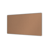 Nobo Premium Plus bacheca per appunti Interno Marrone Alluminio (Nobo 1915185 Premium Plus Cork Notice Board 2000x1000mm)