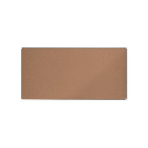 Nobo Premium Plus bacheca per appunti Interno Marrone Alluminio (Nobo 1915185 Premium Plus Cork Notice Board 2000x1000mm)