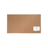 Nobo 1915415 bacheca per annunci Bacheca fissa Marrone Sughero (Nobo 1915415 Impression Pro 890x500mm Widescreen Cork Notice Board)