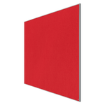 Nobo Impression Pro bacheca per appunti Interno Rosso (Nobo 1915422 Impression Pro 1550x870mm Widescreen Red Felt Notice Board)