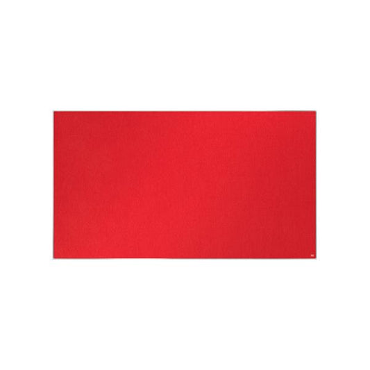 Nobo Impression Pro bacheca per appunti Interno Rosso (Nobo 1915422 Impression Pro 1550x870mm Widescreen Red Felt Notice Board)