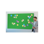 Nobo Impression Pro bacheca per appunti Interno Verde (Nobo 1915424 Impression Pro 710x400mm Widescreen Green Felt Notice Board)