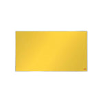 Nobo Impression Pro bacheca per appunti Interno Giallo (Nobo Impression Pro Widescreen Yellow Felt Noticeboard Aluminium Frame 710x400mm 1915429 DD)