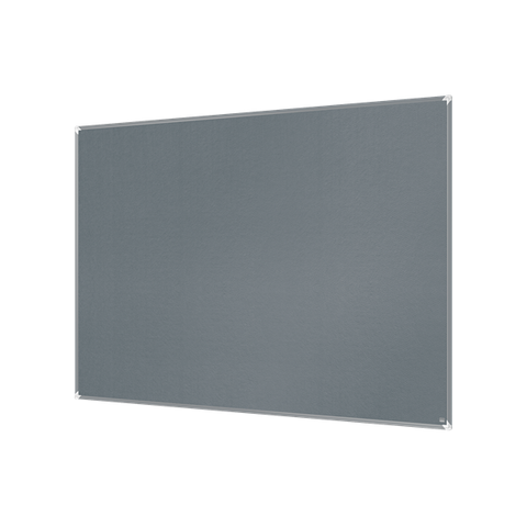 Nobo 1915199 bacheca per annunci Bacheca fissa Grigio Feltro (Nobo 1915199 Premium Plus Grey Felt Notice Board 1800x1200mm) 