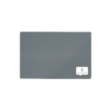Nobo 1915199 bacheca per annunci Bacheca fissa Grigio Feltro (Nobo 1915199 Premium Plus Grey Felt Notice Board 1800x1200mm) 