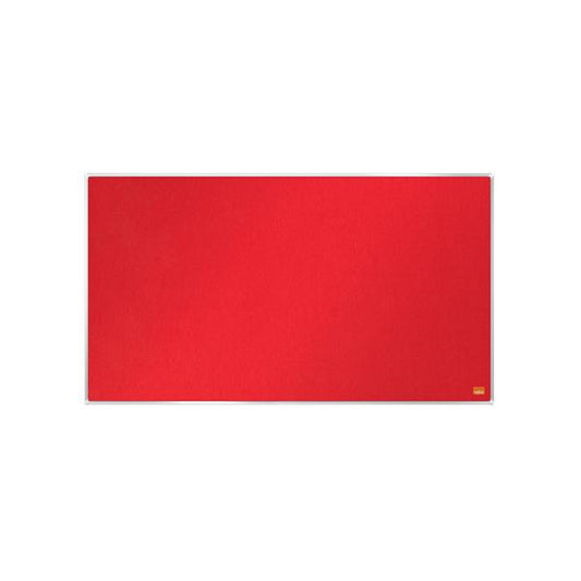 Nobo Impression Pro bacheca per appunti Interno Rosso (Nobo 1915419 Impression Pro 710x400mm Widescreen Red Felt Notice Board)