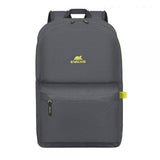 RIVACASE 5562 MESTALLA ZAINO PER NOTEBOOK DA 15.6" IN POLIESTERE TASCHE LATERALI E TASCA FRONTALE GRIGIO