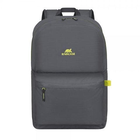 RIVACASE 5562 MESTALLA ZAINO PER NOTEBOOK DA 15.6" IN POLIESTERE TASCHE LATERALI E TASCA FRONTALE GRIGIO