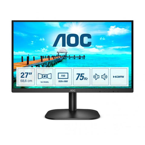 AOC B2 27B2AM LED display 68,6 cm [27] 1920 x 1080 Pixel Full HD Nero (27B2AM 68.58CM 27IN)