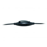 CONCEPTRONIC CUFFIA CON MICROFONO STEREO FUNZIONE MUTE JACK 3.5mm CAVO 1.8 MT NERO