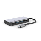 BELKIN ADATTATORE MULTIPORTA 4 IN 1 USB-C HDMI 4K RICARICA PASSANTE USB-C PD DA 100 W E 2 PORTE USB-A PER MACBOOK PRO MACBOOK AIR IPAD PRO XPS