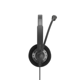 EPOS SENNHEISER IMPACT SC 60 Cuffia Padiglione auricolare Nero, Argento