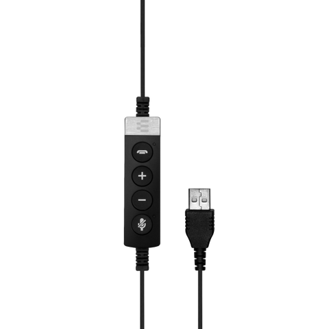 EPOS SENNHEISER IMPACT SC 660 USB ML Cuffia Padiglione auricolare USB tipo A Nero, Argento