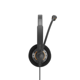 SENNHEISER CUFFIA MONO CON MICROFONO PROFESSIONALE USB COLORE NERO 