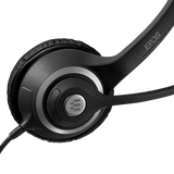 EPOS SENNHEISER IMPACT SC 268 Cuffia Padiglione auricolare Nero, Argento