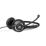 EPOS SENNHEISER IMPACT SC 268 Cuffia Padiglione auricolare Nero, Argento